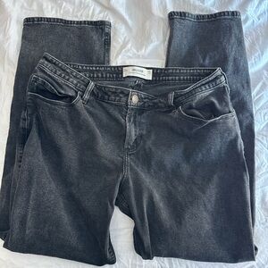 Hollister Women's black Straight Leg Jeans